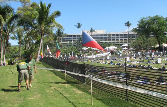 esk vlajka na Maui
